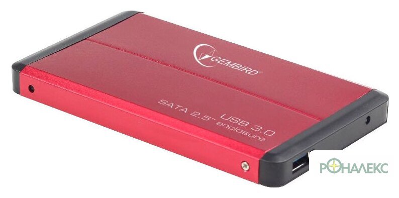 Бокс для накопителей 2.5" Gembird EE2-U3S-2-R - фото