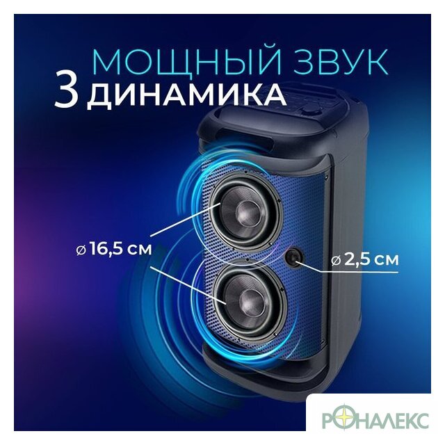Беспроводная колонка Ginzzu GM-117 - фото2