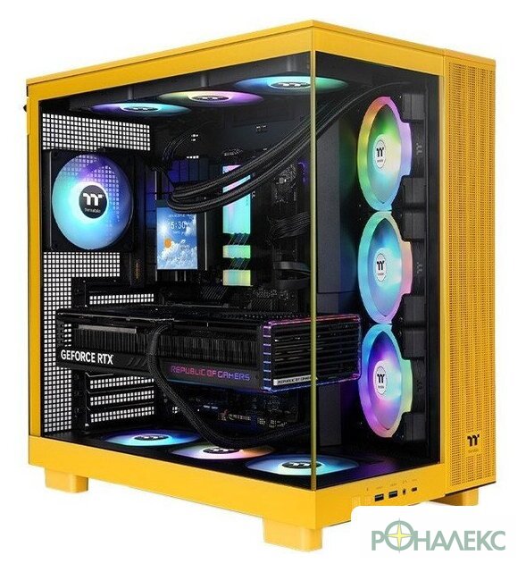 Корпус Thermaltake View 380 XL TG ARGB Bumblebee CA-11E-00M4WN-00 - фото