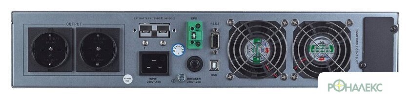Источник бесперебойного питания Kiper Power Online ONE 3K RM Gen1 (3000VA/3000W) - фото2