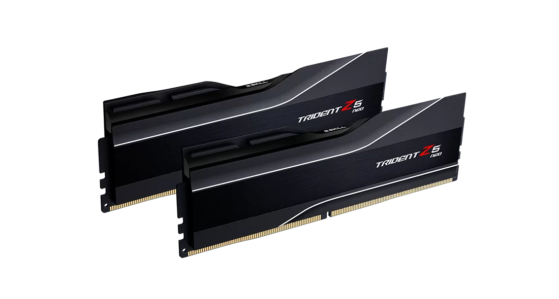 Модуль памяти 64Gb (2*32Gb) G.Skill Trident Z5 NEO (F5-6000J3040G32GX2-TZ5N)- фото