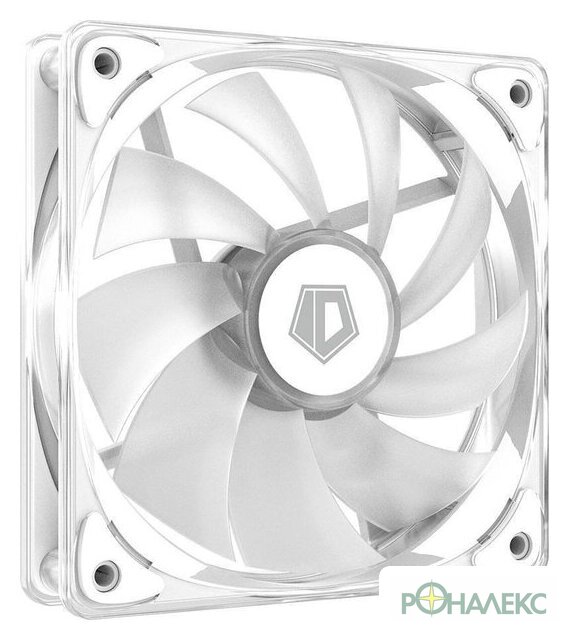 Вентилятор для корпуса ID-Cooling Crystal 120 White ARGB - фото3