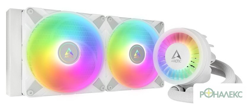 Система жидкостного охлаждения для процессора Arctic Liquid Freezer III 280 A-RGB White ACFRE00151A - фото