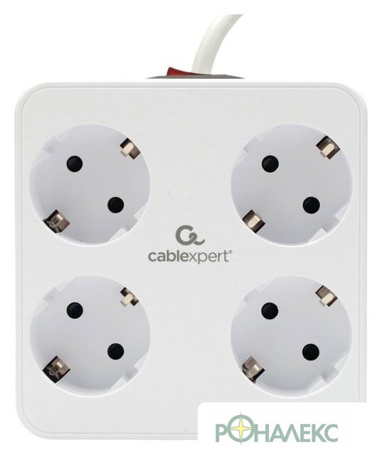 Сетевой фильтр Cablexpert PLT-4-C2U2-W-3 - фото3