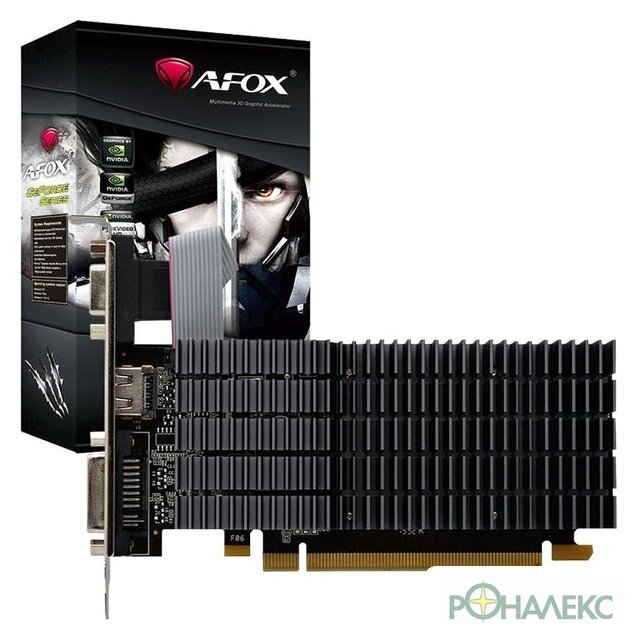 Видеокарта AFOX GeForce GT710 2GB DDR3 AF710-2048D3L5 - фото