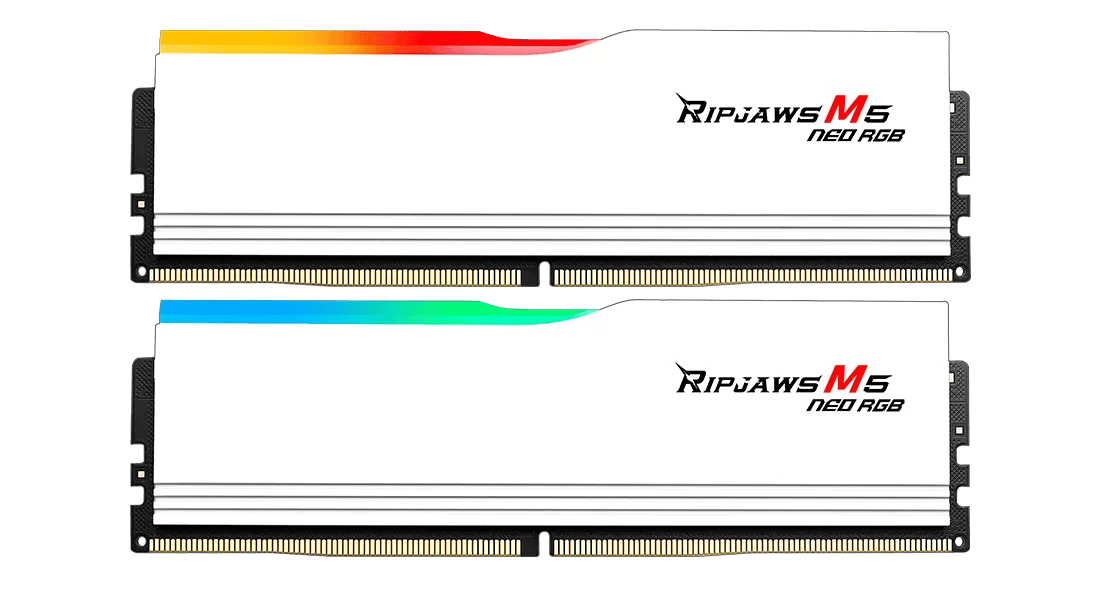 Модуль памяти 32Gb (2*16Gb) G.Skill Ripjaws M5 Neo RGB (F5-6000J3648D16GX2-RM5NRW)