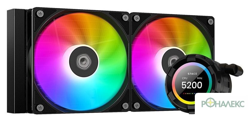 Система жидкостного охлаждения для процессора ID-Cooling Space SL240 XE - фото