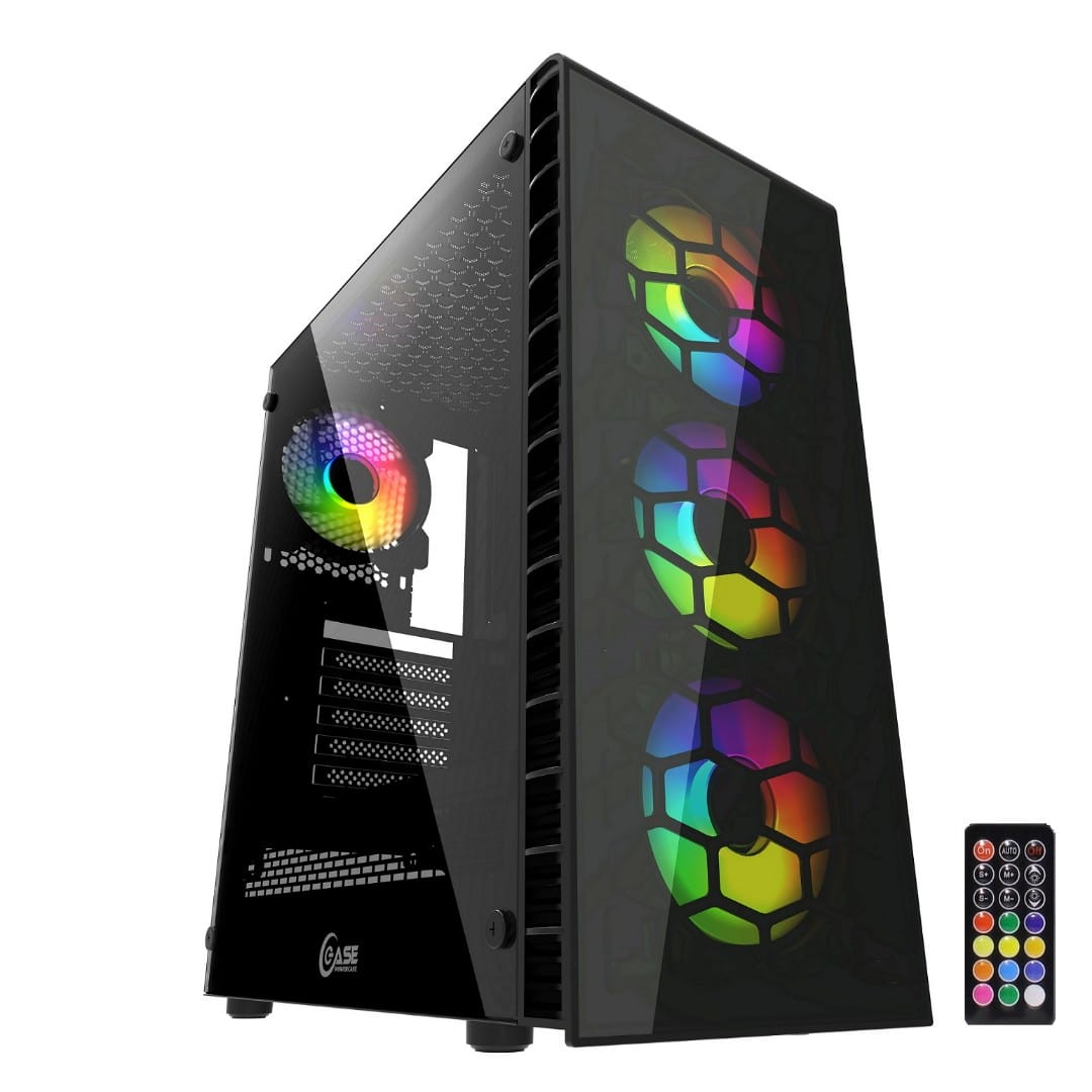 Корпус Powercase Mistral G4С ARGB Black (CMIG4C-A4)