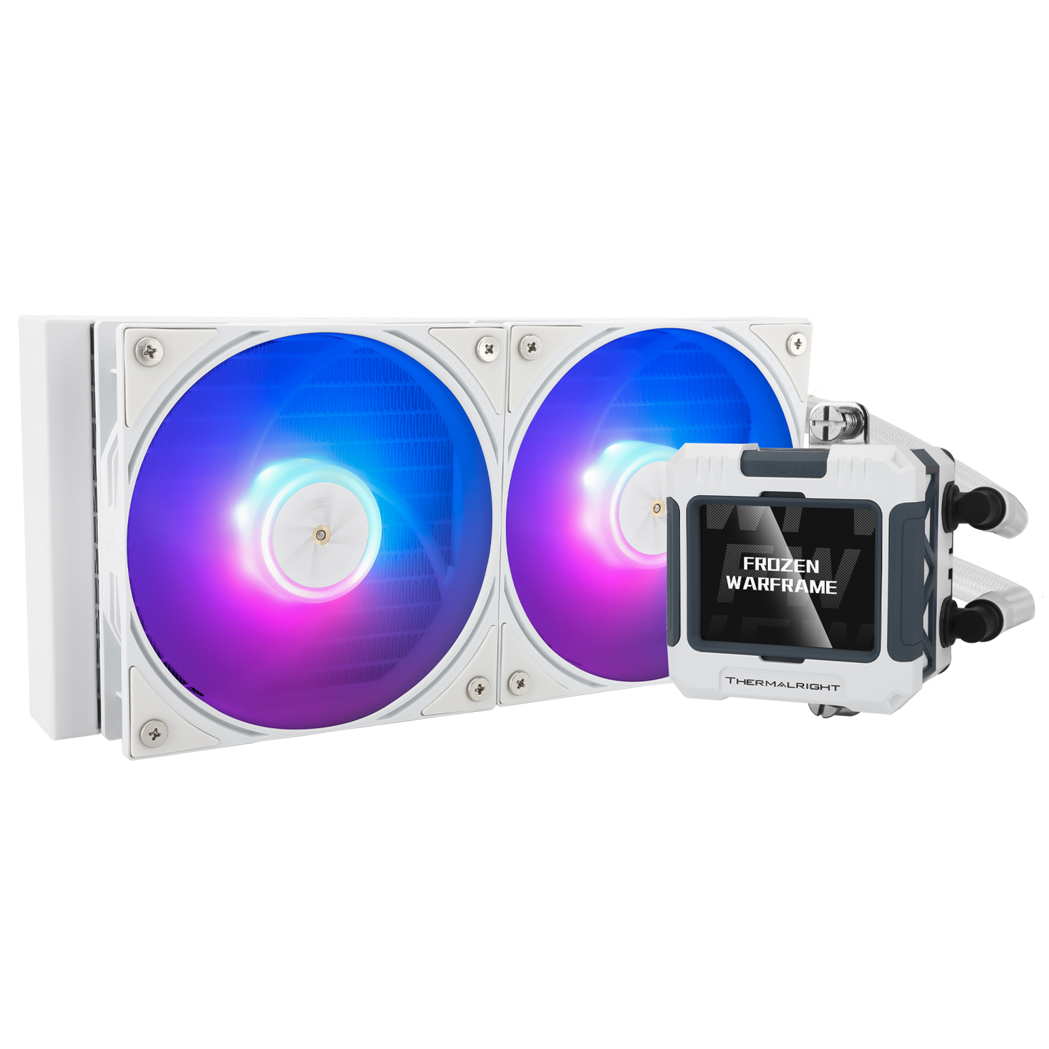 Система водяного охлаждения Thermalright Frozen Warframe 240 White ARGB (F-WFRAME-240-WH-ARGB)