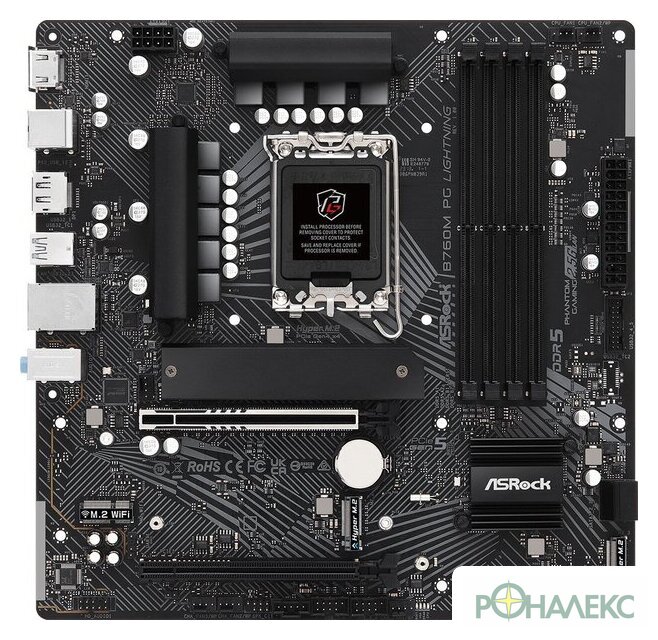 Материнская плата ASRock B760M PG Lightning - фото