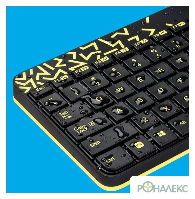 Офисный набор Logitech MK240 Nano 920-008198 (черный) - фото4