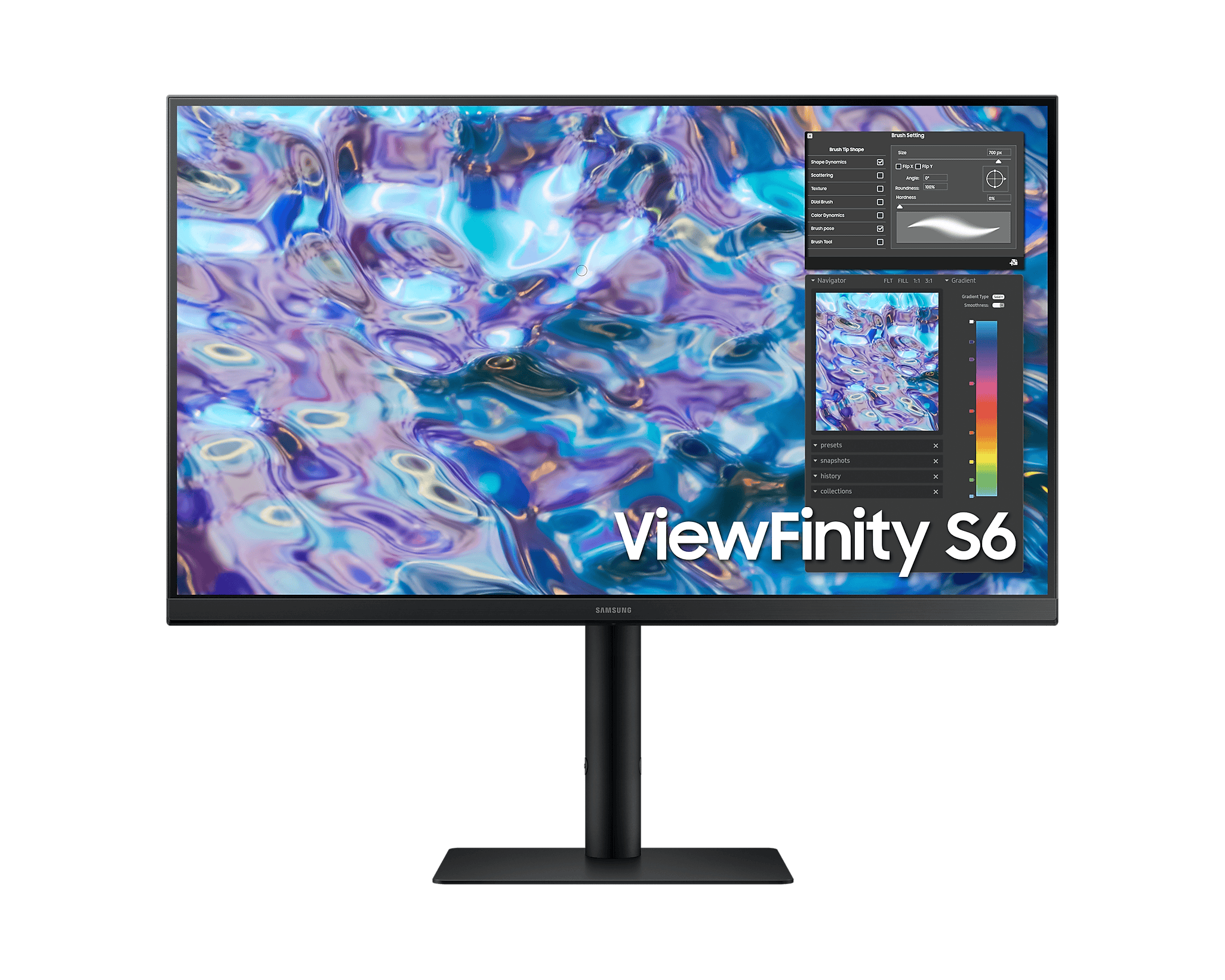 Монитор 27" Samsung LS27B610EQIXCI