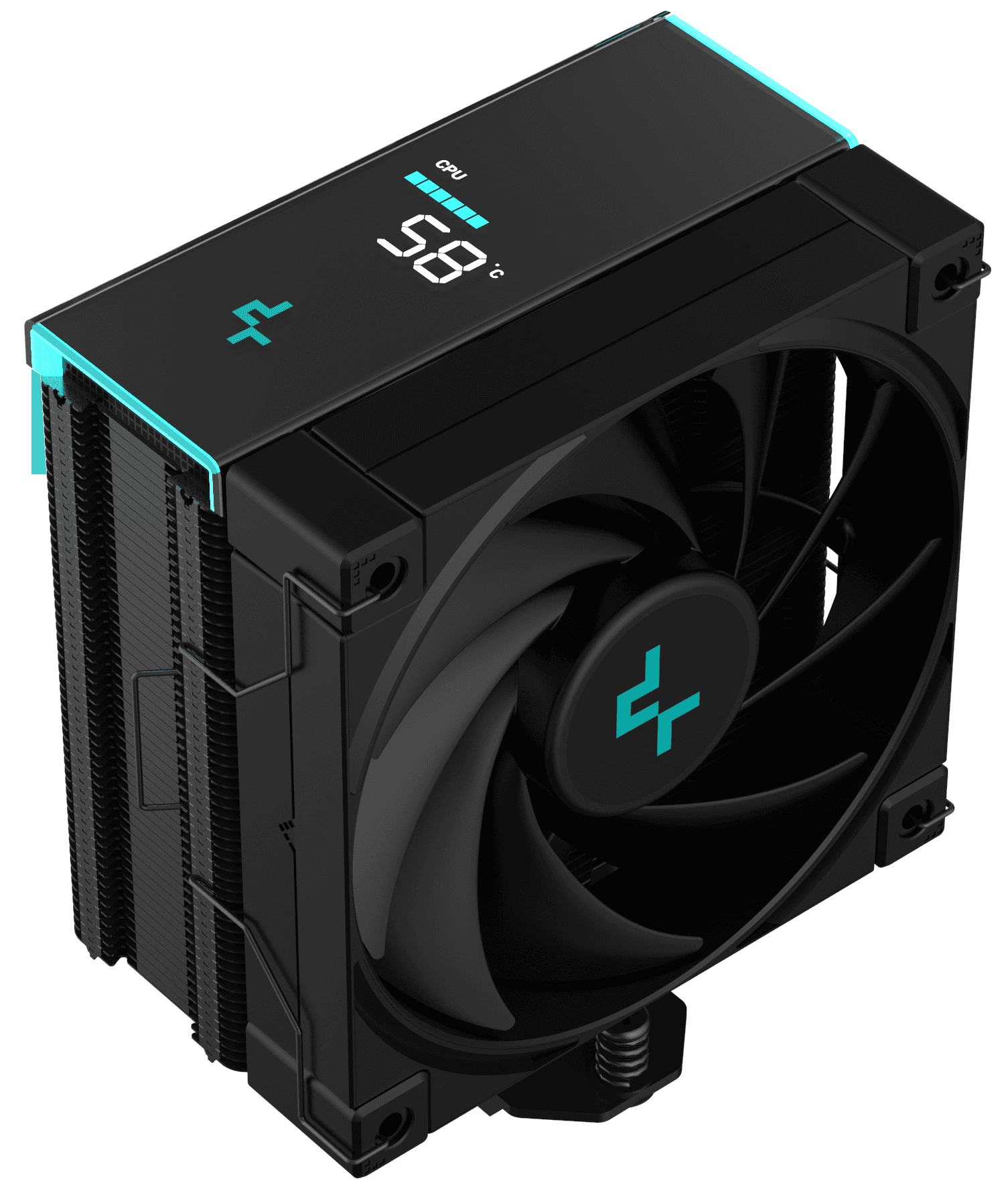 Вентилятор DeepCool AK400 Digital (R-AK400-BKADMN-G)- фото