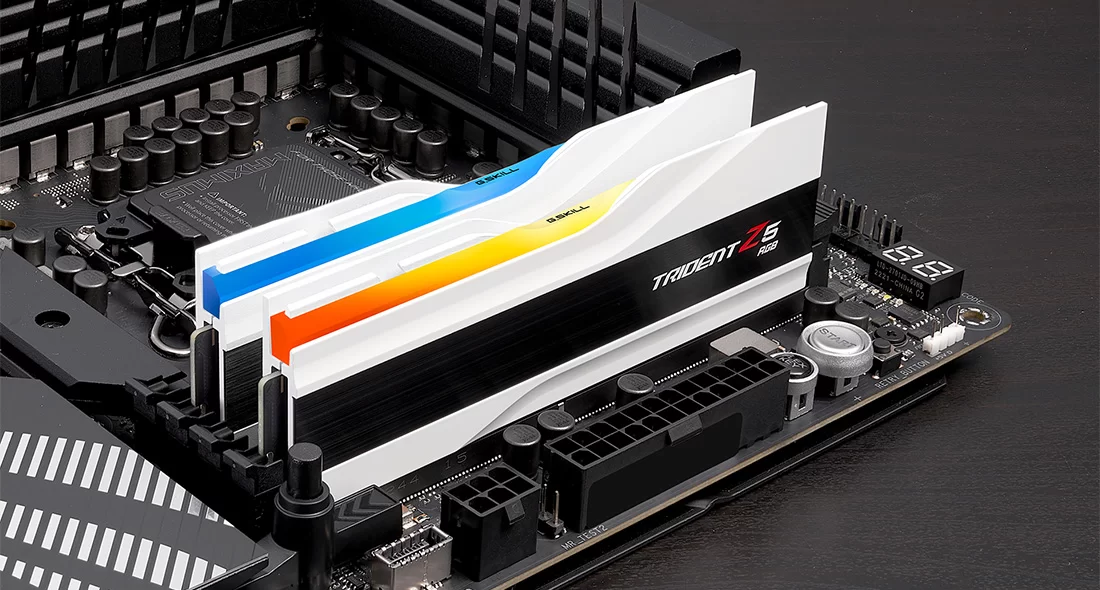 Модуль памяти 64Gb (2*32Gb) G.Skill Trident Z5 RGB (F5-6000J3040G32GX2-TZ5RW)- фото6
