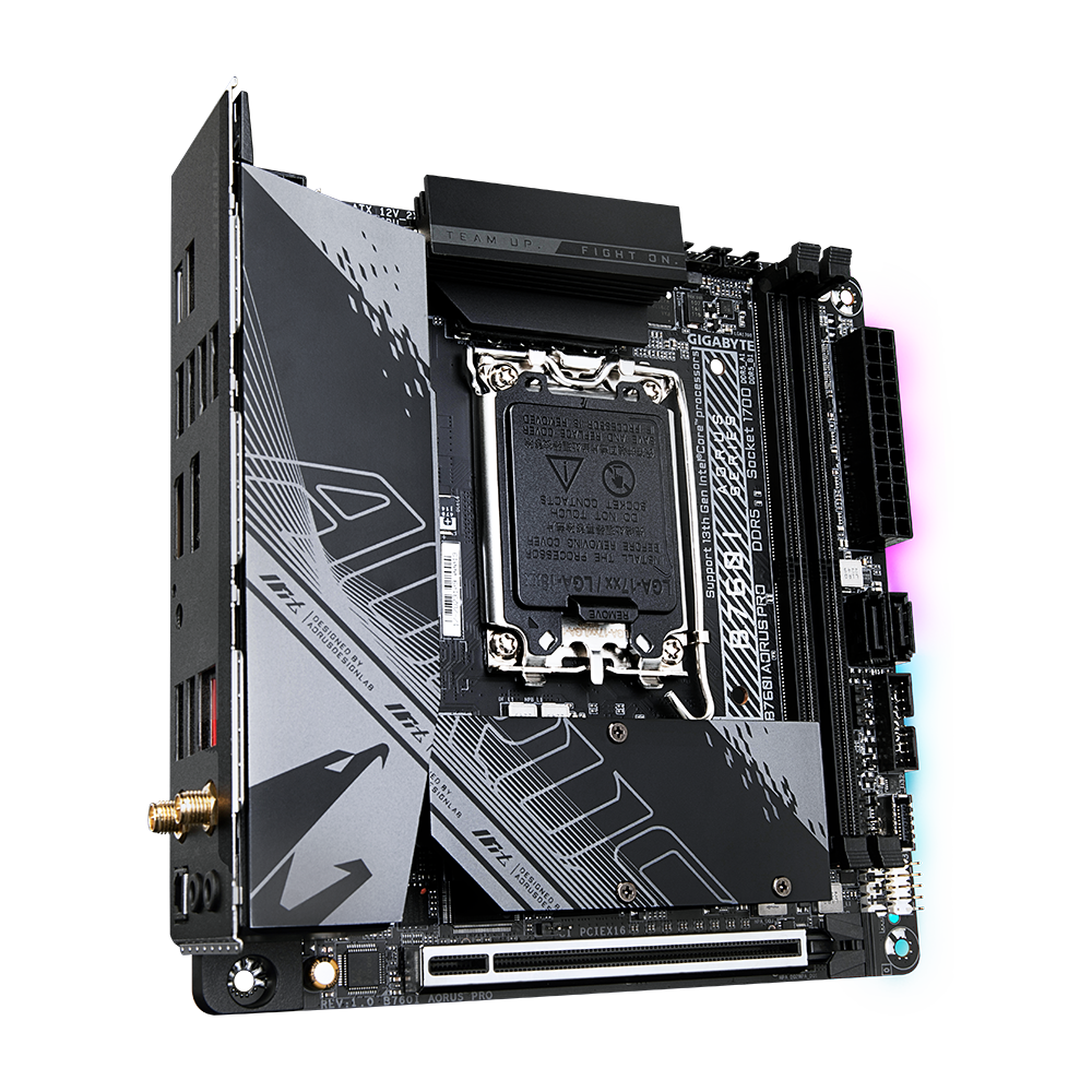 Материнская плата Gigabyte B760I AORUS PRO- фото3