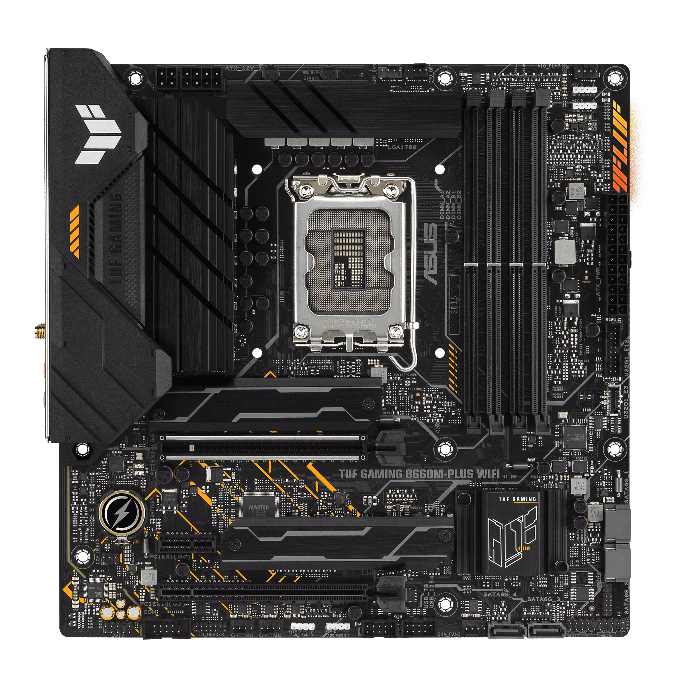 Материнская плата ASUS TUF GAMING B660M-PLUS WIFI- фото2