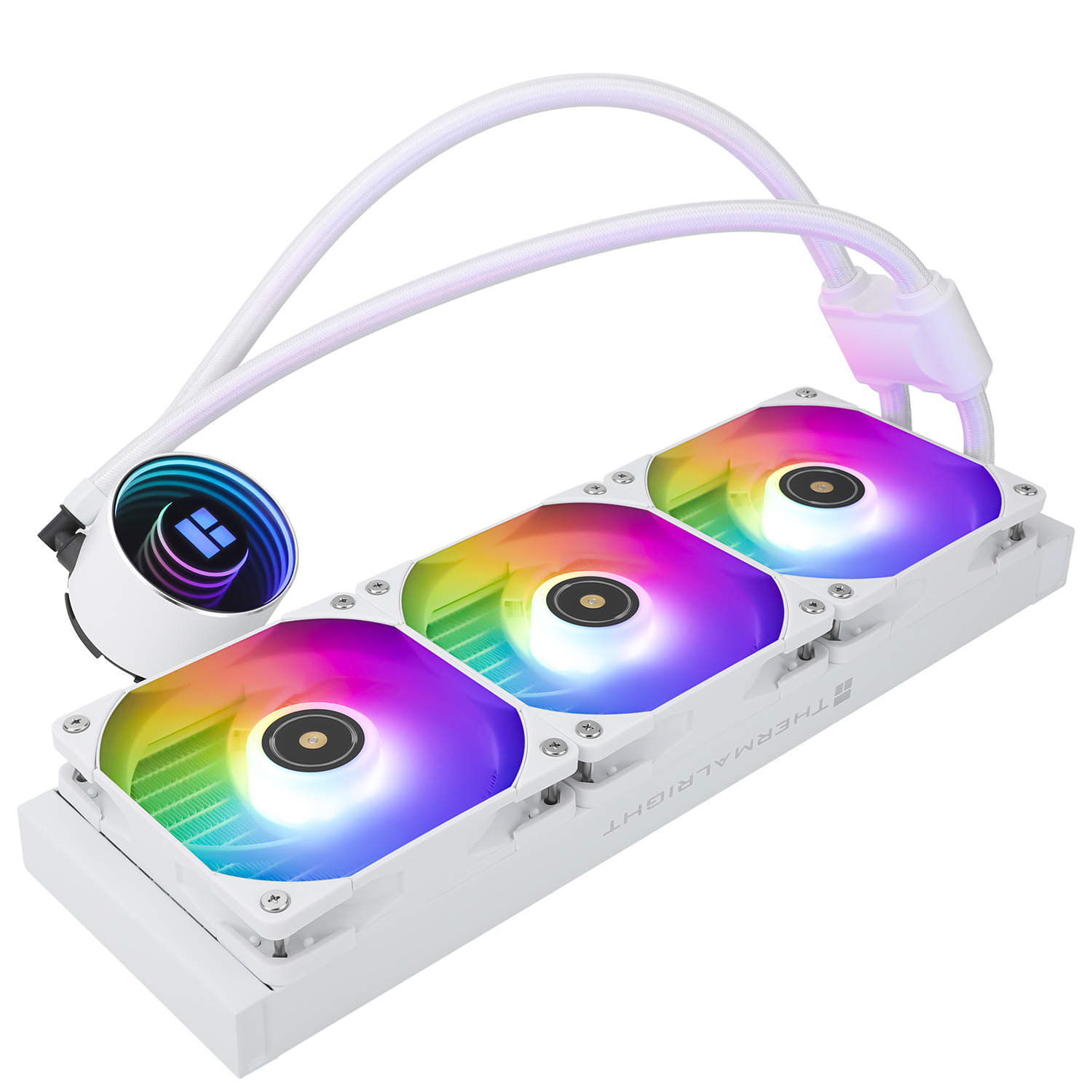 Система водяного охлаждения ThermalRight Frozen Notte 360 ARGB (белый) (F-NOTTE-360-WH-ARGB)- фото4