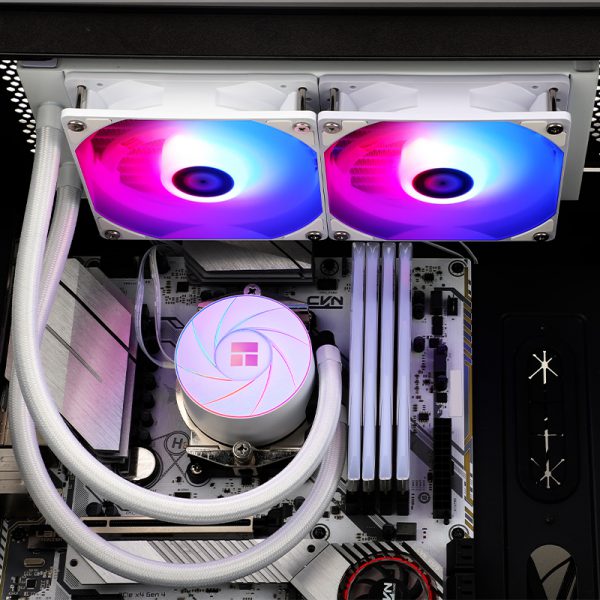 Система водяного охлаждения Thermalright Aqua Elite 240 ARGB (белый) (A-ELITE-WH-240-ARGB)- фото5