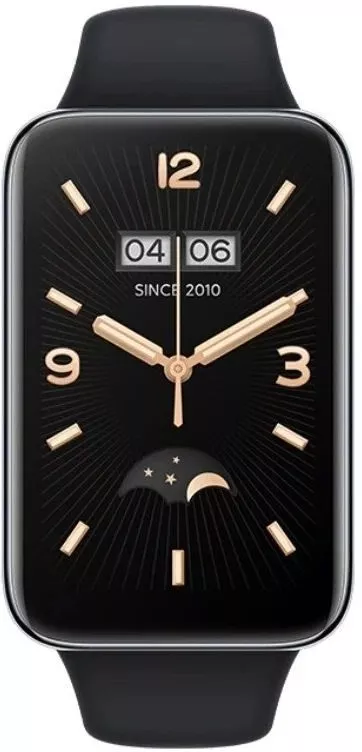 Умный браслет Xiaomi Smart Band 7 Pro M2141B1 (серебристый/черный, международная версия) (BHR5970GL)- фото2