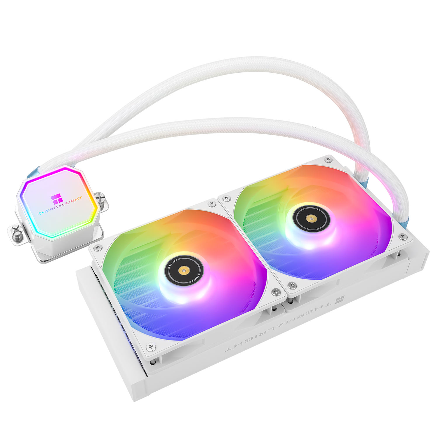Система водяного охлаждения ThermalRight Frozen Prism 240 ARGB (белый) (F-PRISM-240-WH-ARGB)- фото2