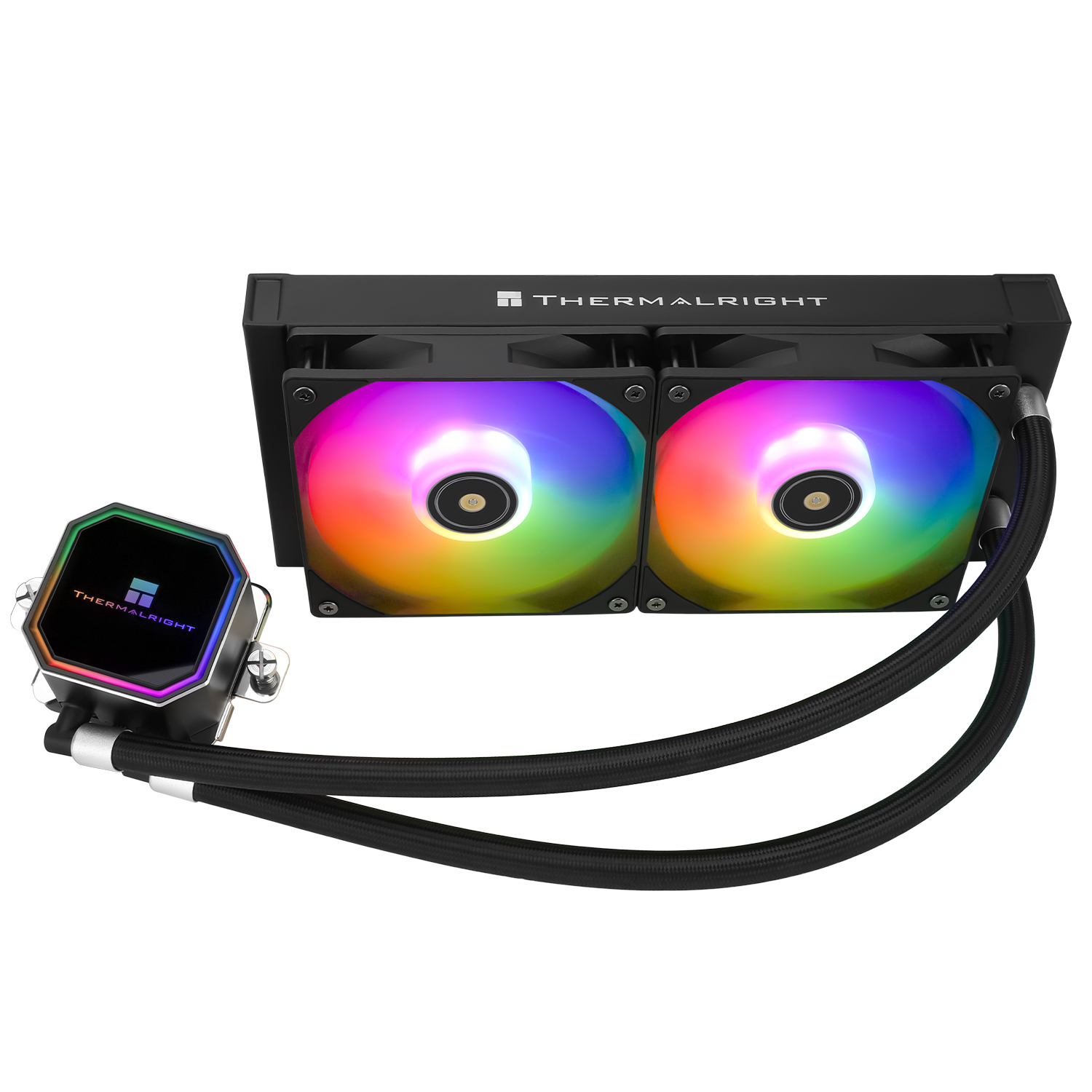 Система водяного охлаждения ThermalRight Frozen Prism 240 ARGB (черный) (F-PRISM-240-BL-ARGB)- фото2