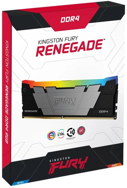 Модуль памяти 32Gb (2*16Gb) Kingston FURY Renegade RGB (KF436C16RB12AK2/32)- фото5