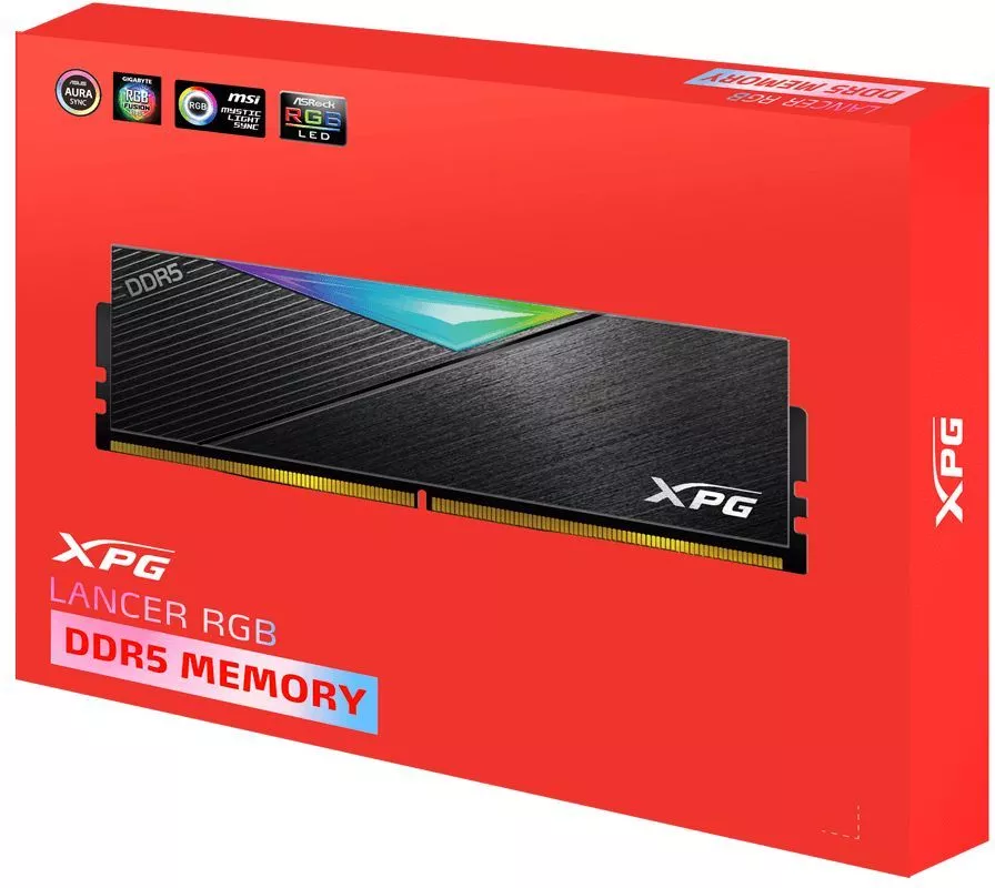 Модуль памяти 64Gb (2*32Gb) A-DATA XPG Lancer RGB (AX5U6000C3032G-DCLARBK)- фото6