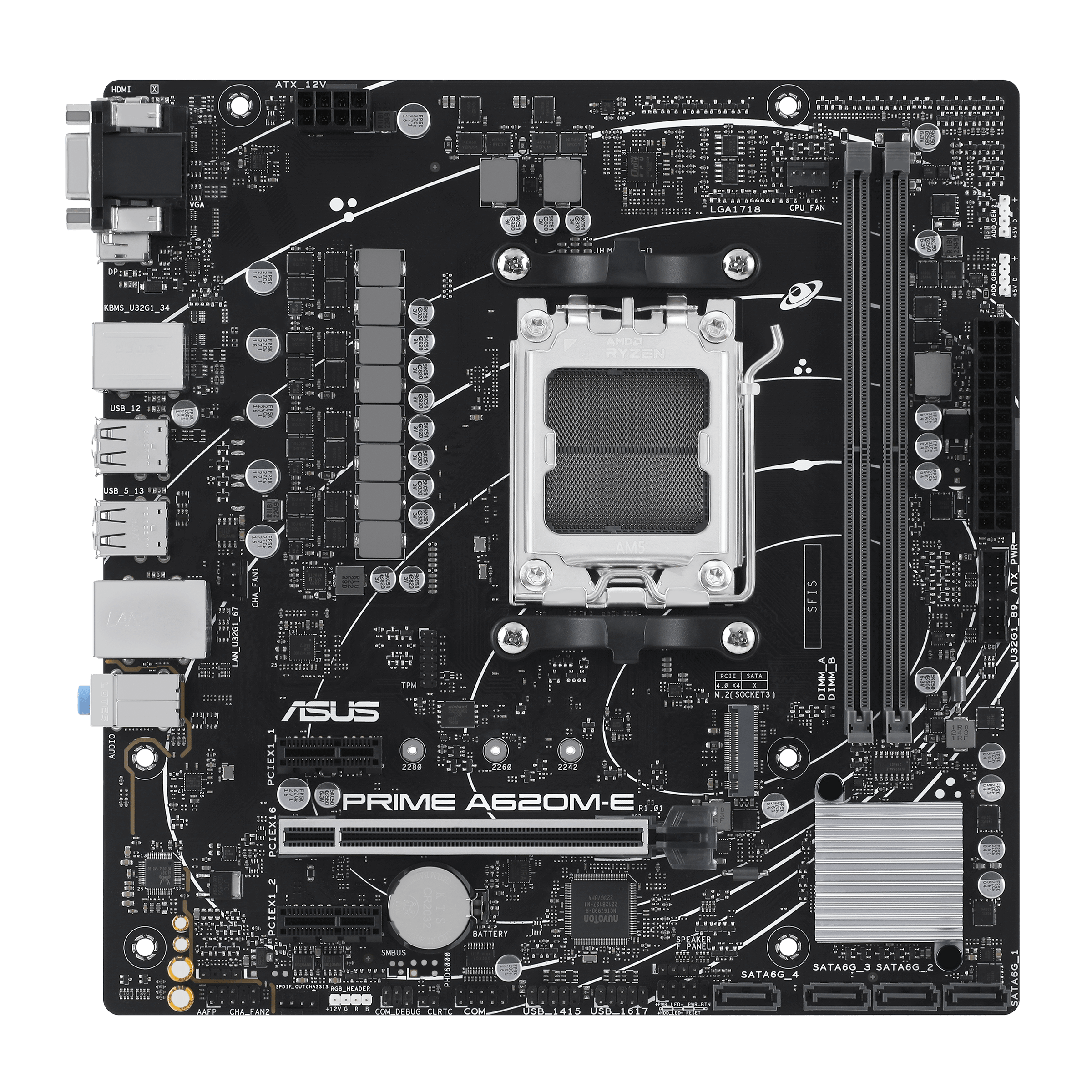 Материнская плата Asus PRIME A620M-E- фото2