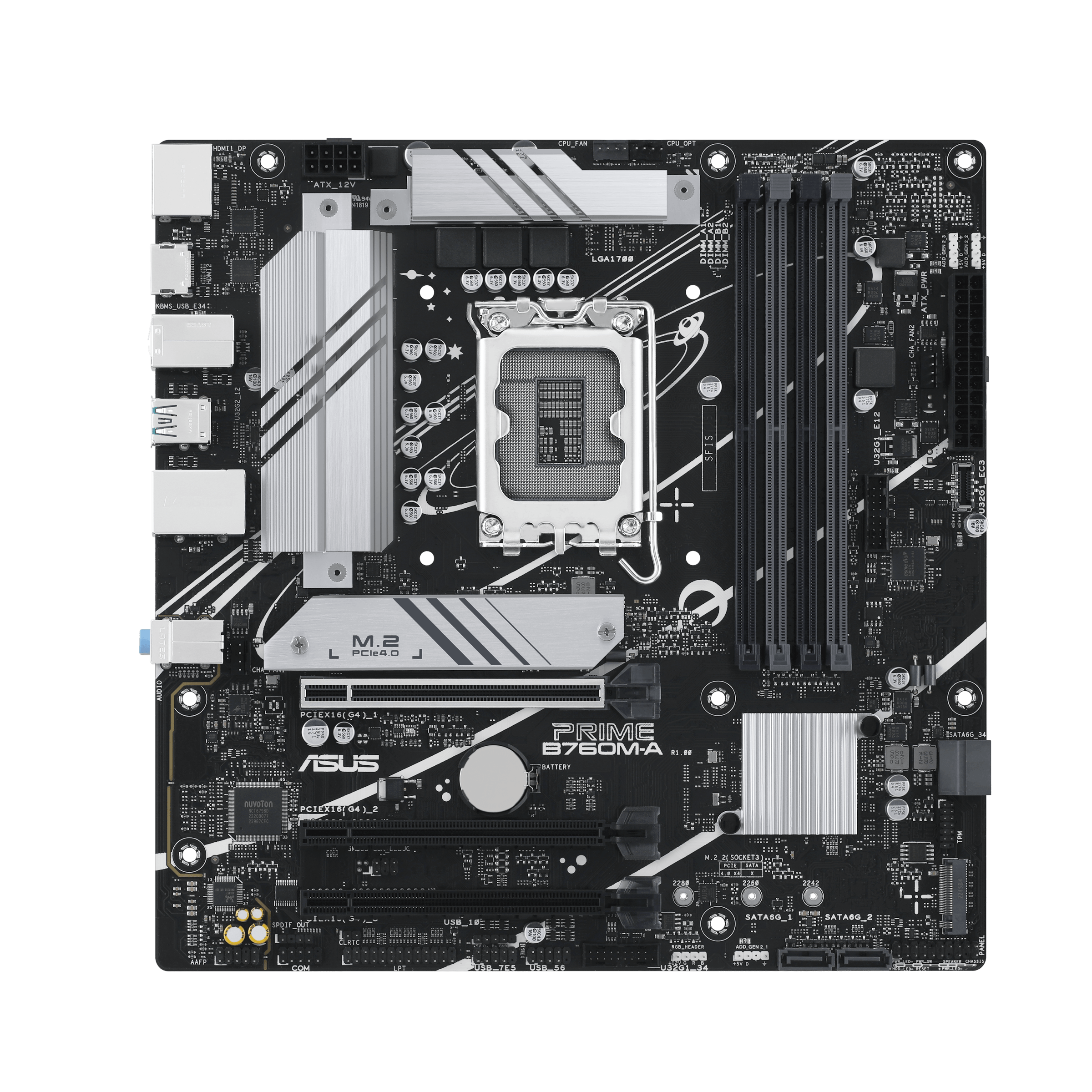 Материнская плата Asus Prime B760M-A-CSM- фото2