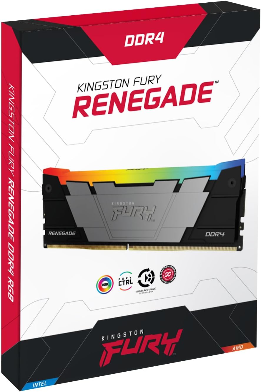 Модуль памяти 64Gb (2*32Gb) Kingston FURY Renegade RGB (KF432C16RB2AK2/64)- фото4