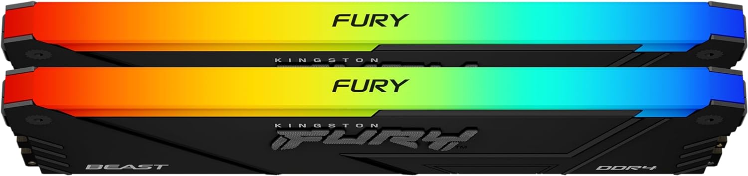 Модуль памяти 64Gb (2*32Gb) Kingston FURY Beast RGB (KF432C16BB2AK2/64)- фото2