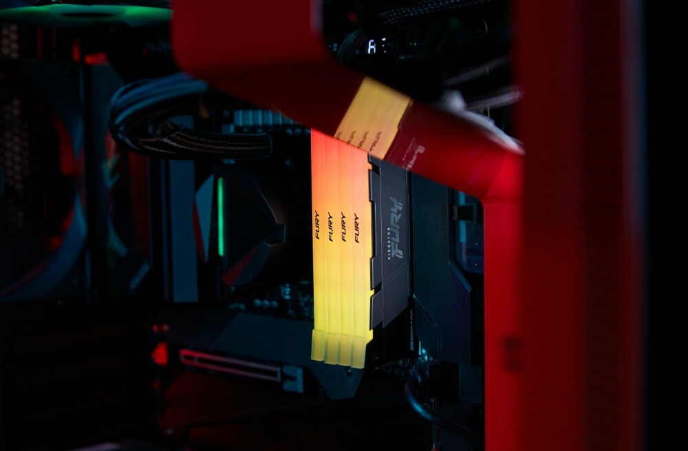 Модуль памяти 32Gb (2*16Gb) Kingston FURY Renegade RGB (KF432C16RB12AK2/32)- фото5