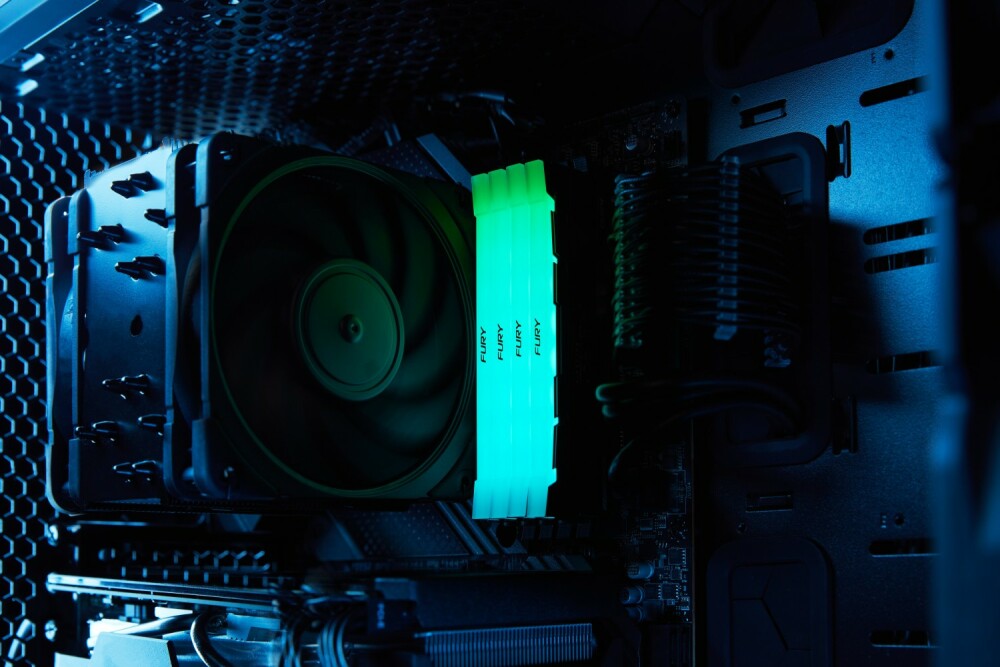 Модуль памяти 32Gb (2*16Gb) Kingston FURY Renegade RGB (KF432C16RB12AK2/32)- фото6