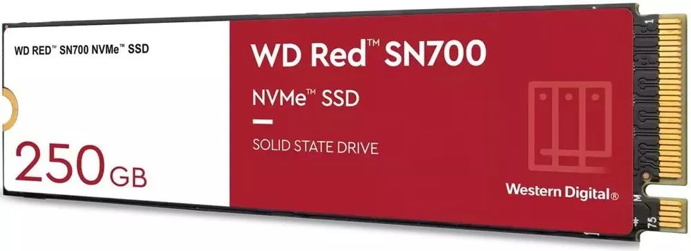 Жесткий диск SSD 250Gb Western Digital Red SN700 (WDS250G1R0C)- фото2