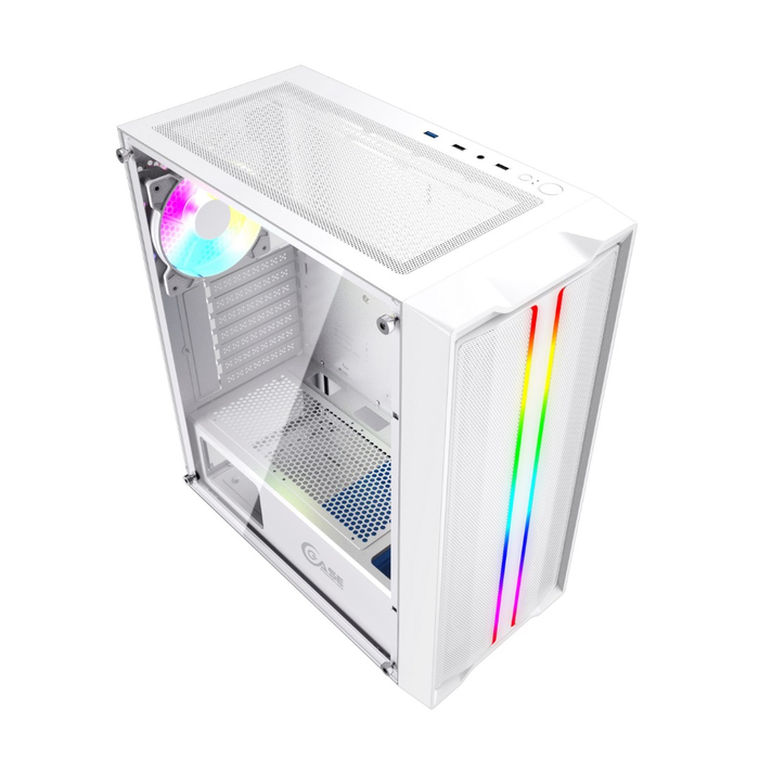 Корпус Powercase Mistral Evo White (CMIEW-F4S)- фото3