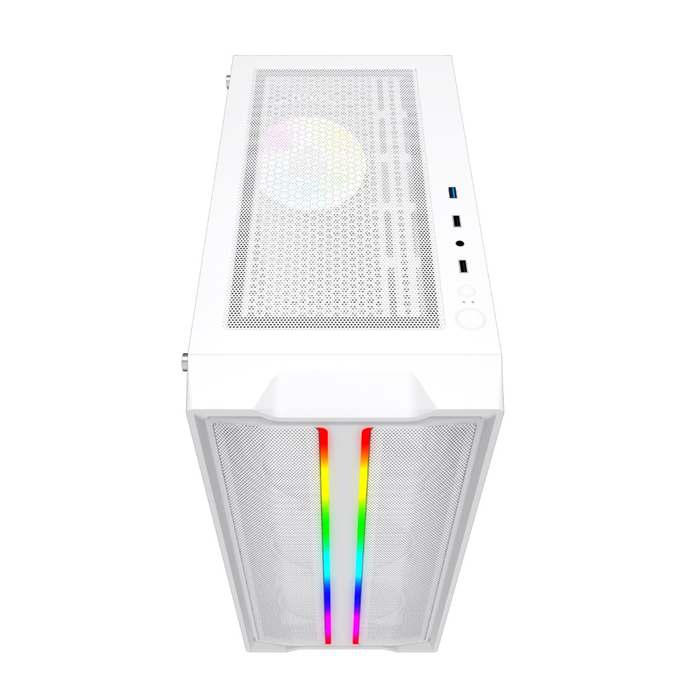 Корпус Powercase Mistral Evo White (CMIEW-F4S)- фото4