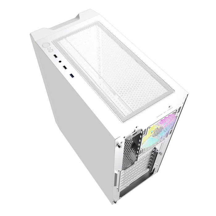 Корпус Powercase Mistral Evo White (CMIEW-F4S)- фото6