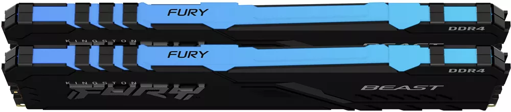 Модуль памяти 64Gb (2*32Gb) Kingston FURY Beast RGB (KF436C18BB2AK2/64)- фото2