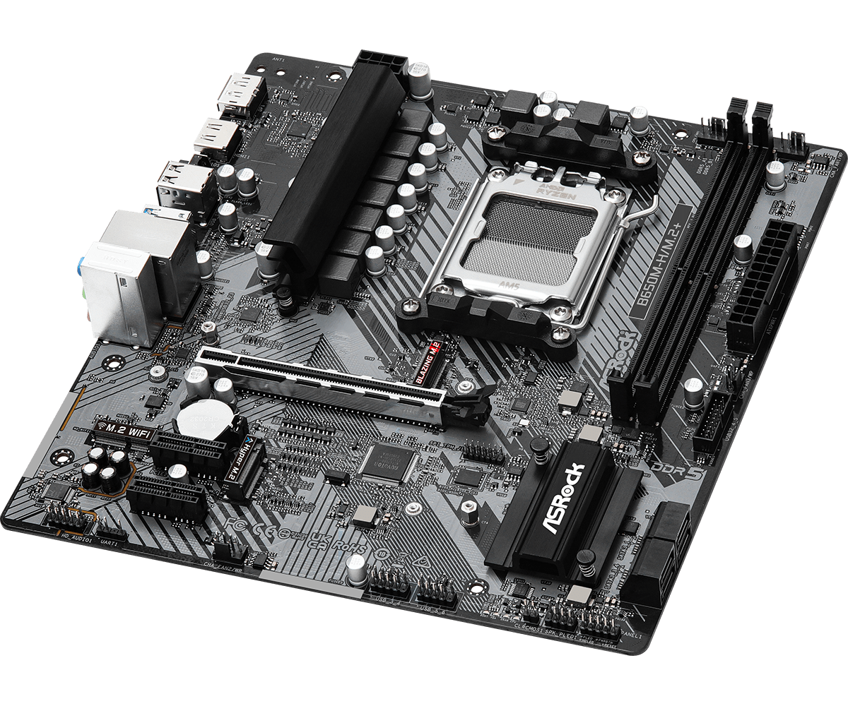 Материнская плата AsRock B650M-H/M.2+- фото3