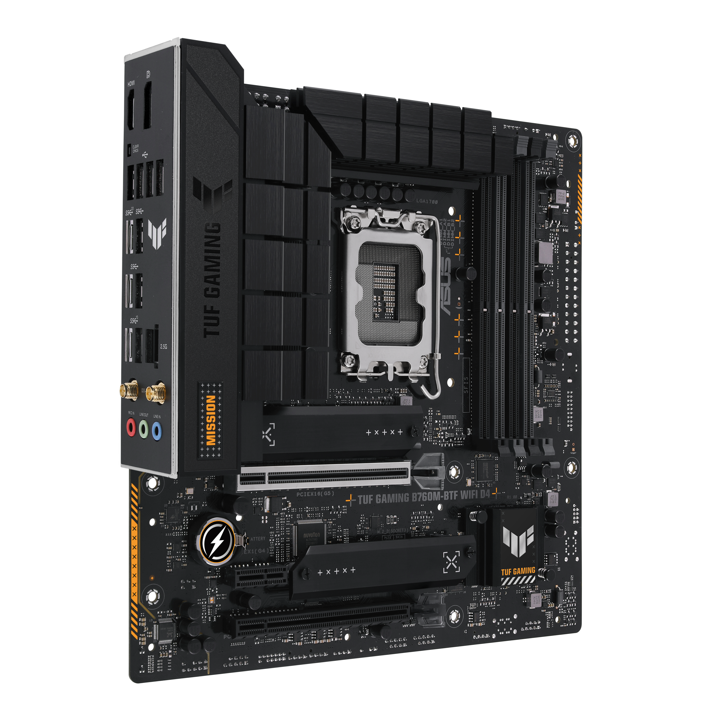 Материнская плата Asus TUF Gaming B760M-BTF WIFI D4- фото2