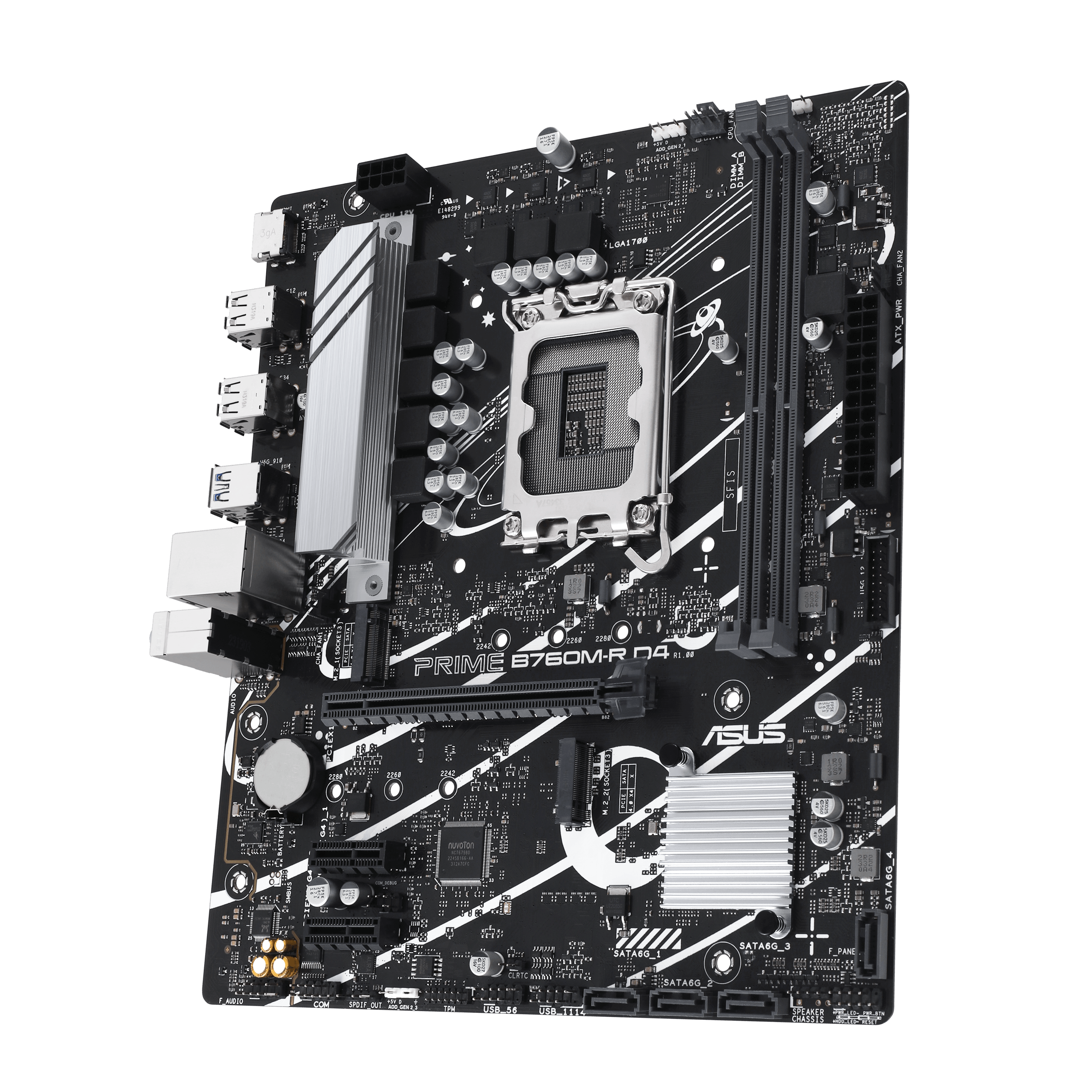 Материнская плата Asus Prime B760M-R D4- фото4