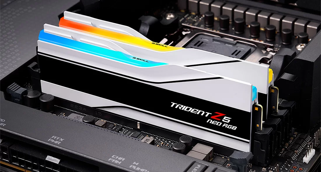 Модуль памяти 32Gb (2*16Gb) G.Skill Trident Z5 NEO RGB (F5-6000J3036F16GX2-TZ5NRW)- фото4