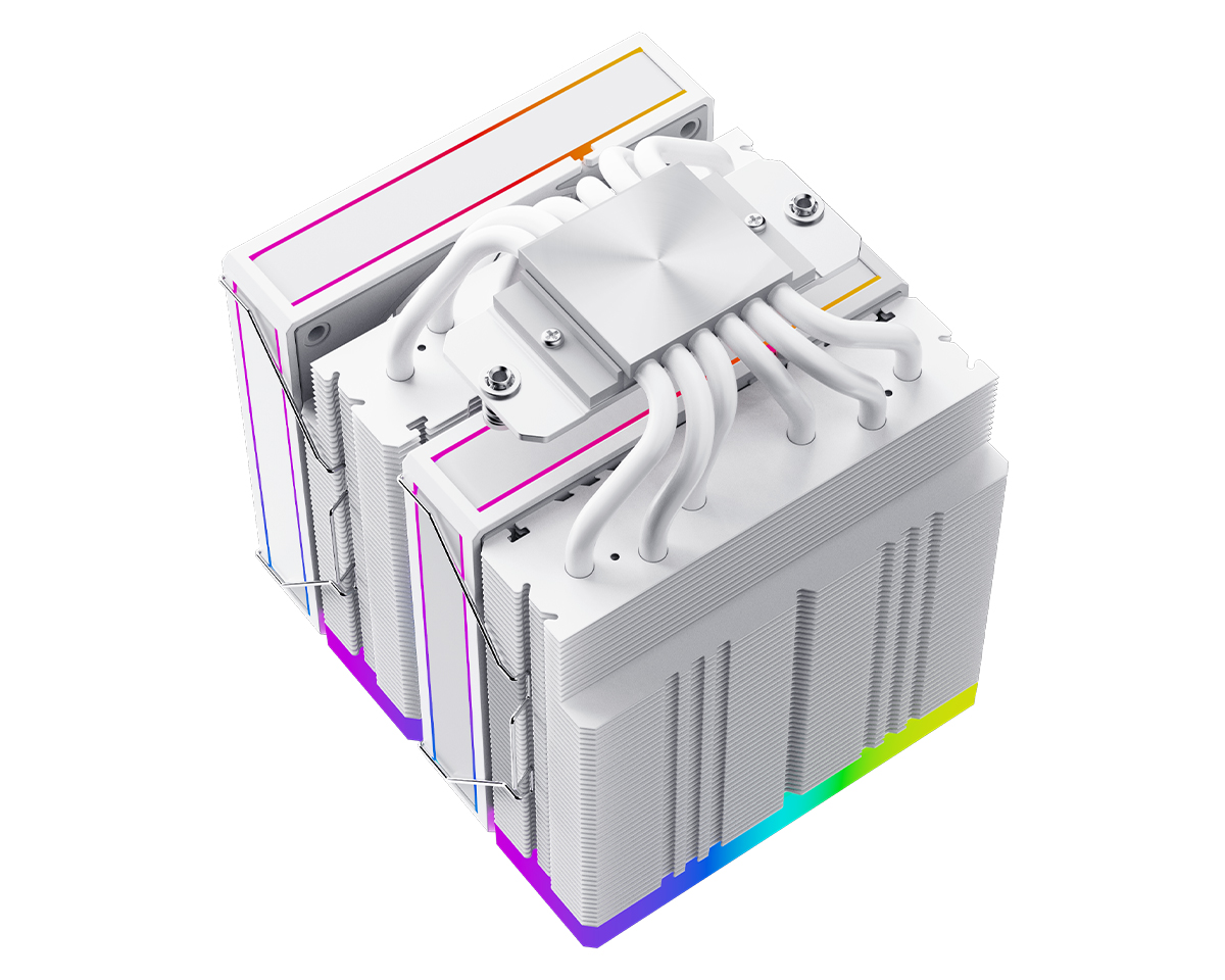 Вентилятор ID-Cooling Frozn A620 ARGB White- фото4