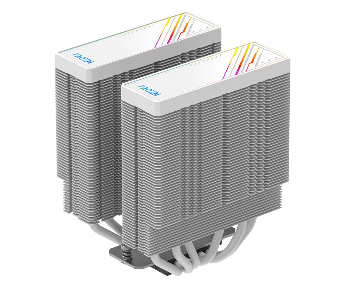 Вентилятор ID-Cooling Frozn A620 ARGB White- фото5