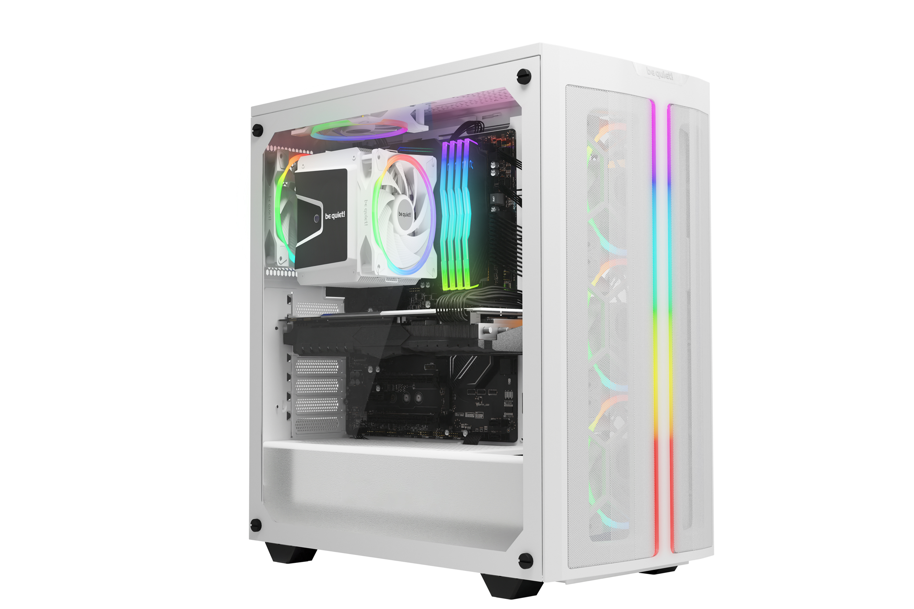 Набор вентиляторов be quiet! Light Wings White 140mm PWM high-speed (BL103)- фото6