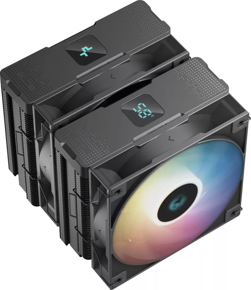 Вентилятор DeepCool AG620 Digital BK ARGB (R-AG620-BKADMN-G-2)- фото3