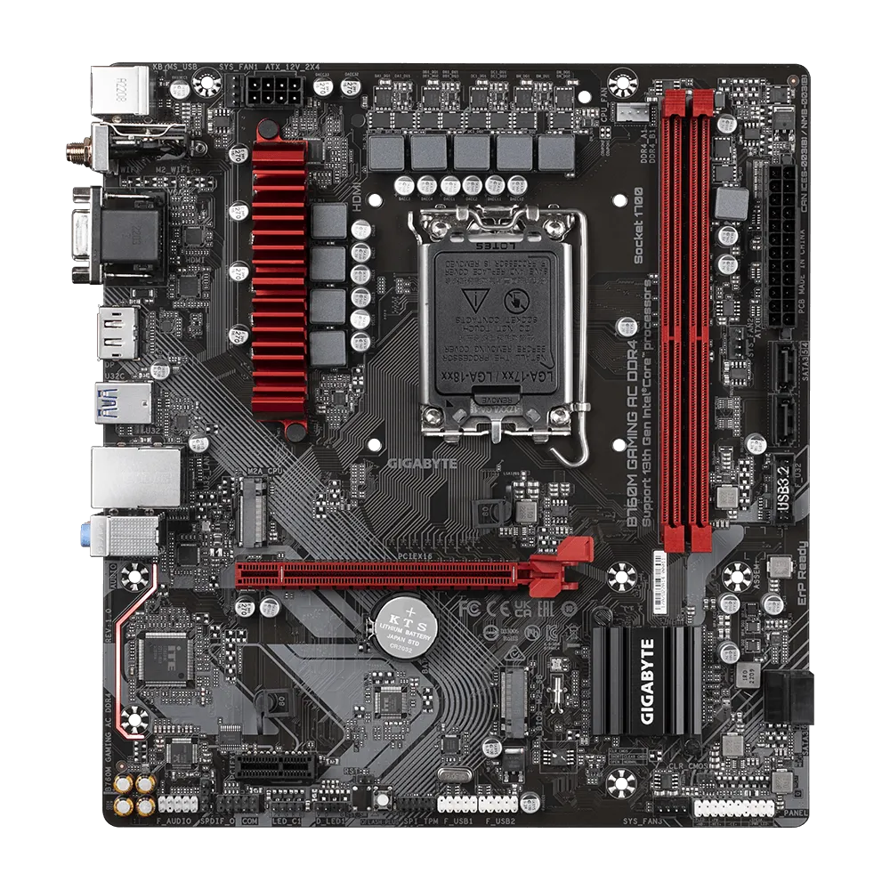 Материнская плата Gigabyte B760M GAMING AC DDR4- фото2