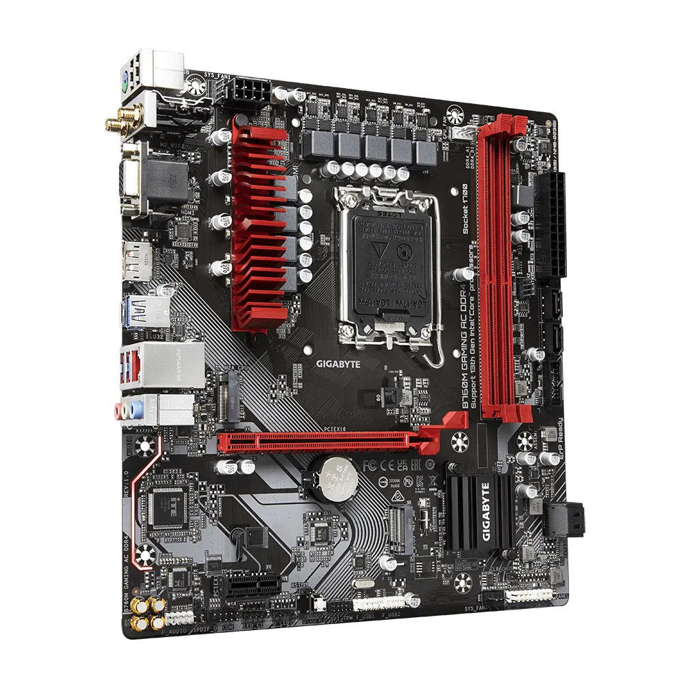 Материнская плата Gigabyte B760M GAMING AC DDR4- фото3