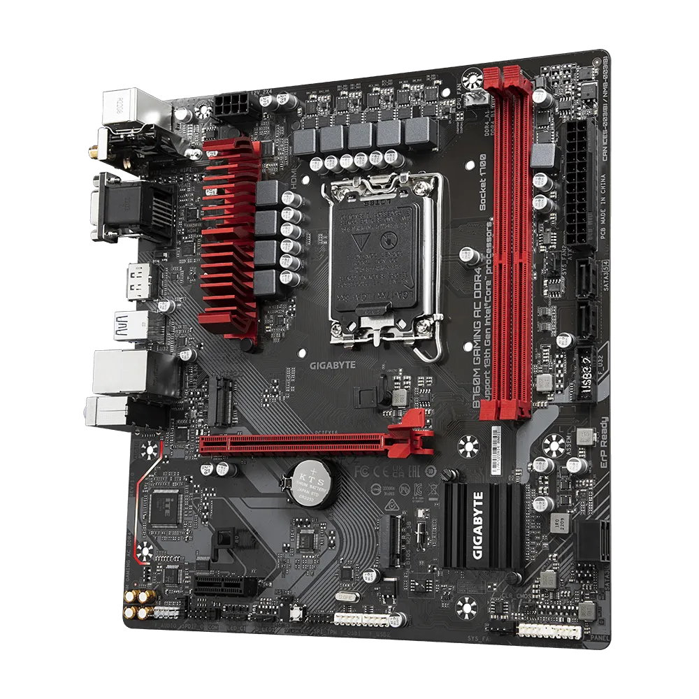 Материнская плата Gigabyte B760M GAMING AC DDR4- фото4