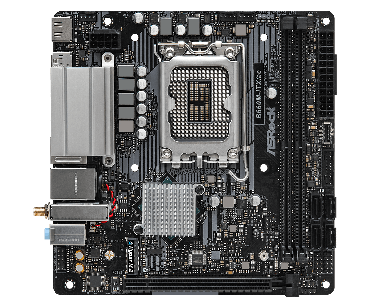 Материнская плата ASRock B660M-ITX/AC- фото2